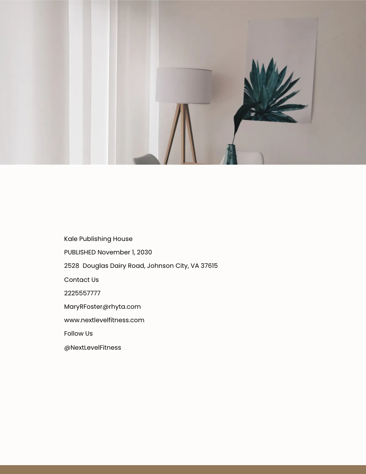 Free Simple Office Catalog Template to Edit Online