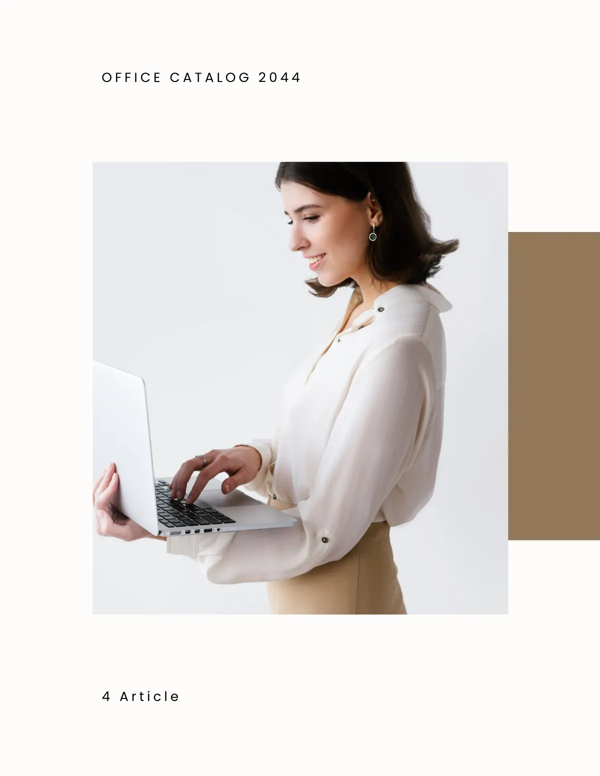 Free Simple Office Catalog Template to Edit Online