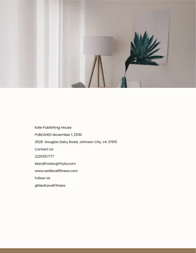 Free Simple Office Catalog Template to Edit Online