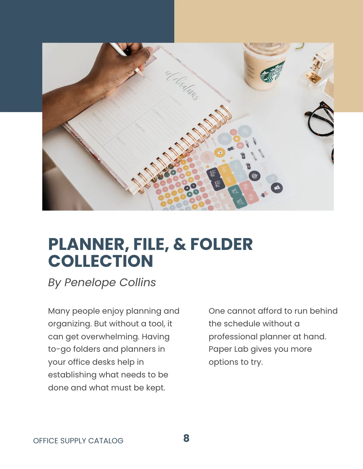 Free Office Supplies Catalog Template to Edit Online