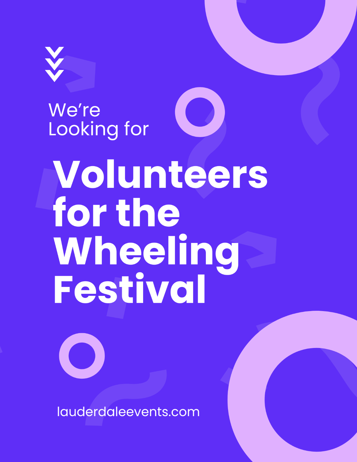 Event Volunteering Ad Flyer Template