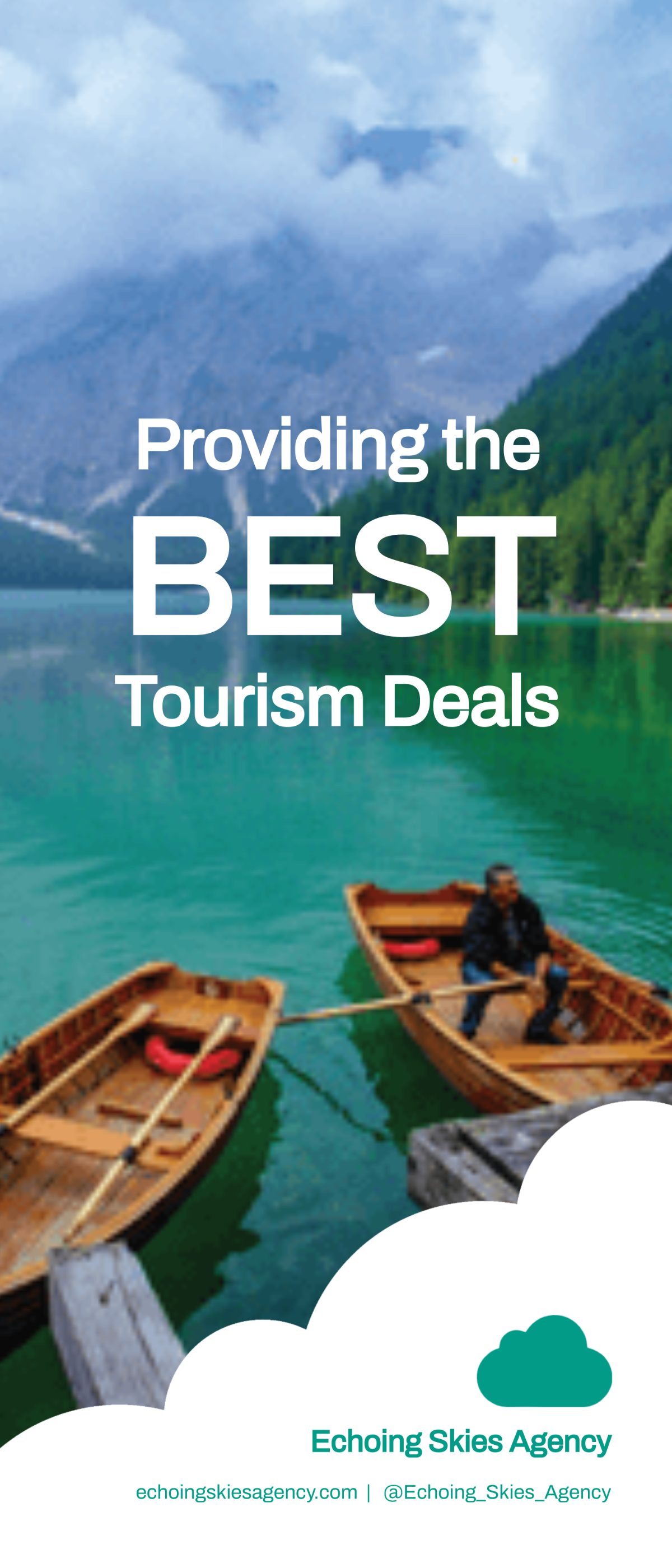 Sample Tourism Roll Up Banner Template