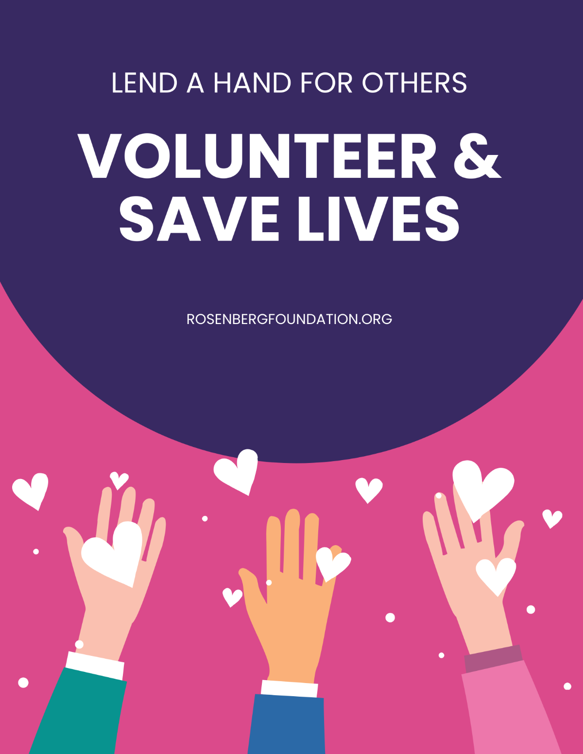 Volunteer Promotion Flyer Template