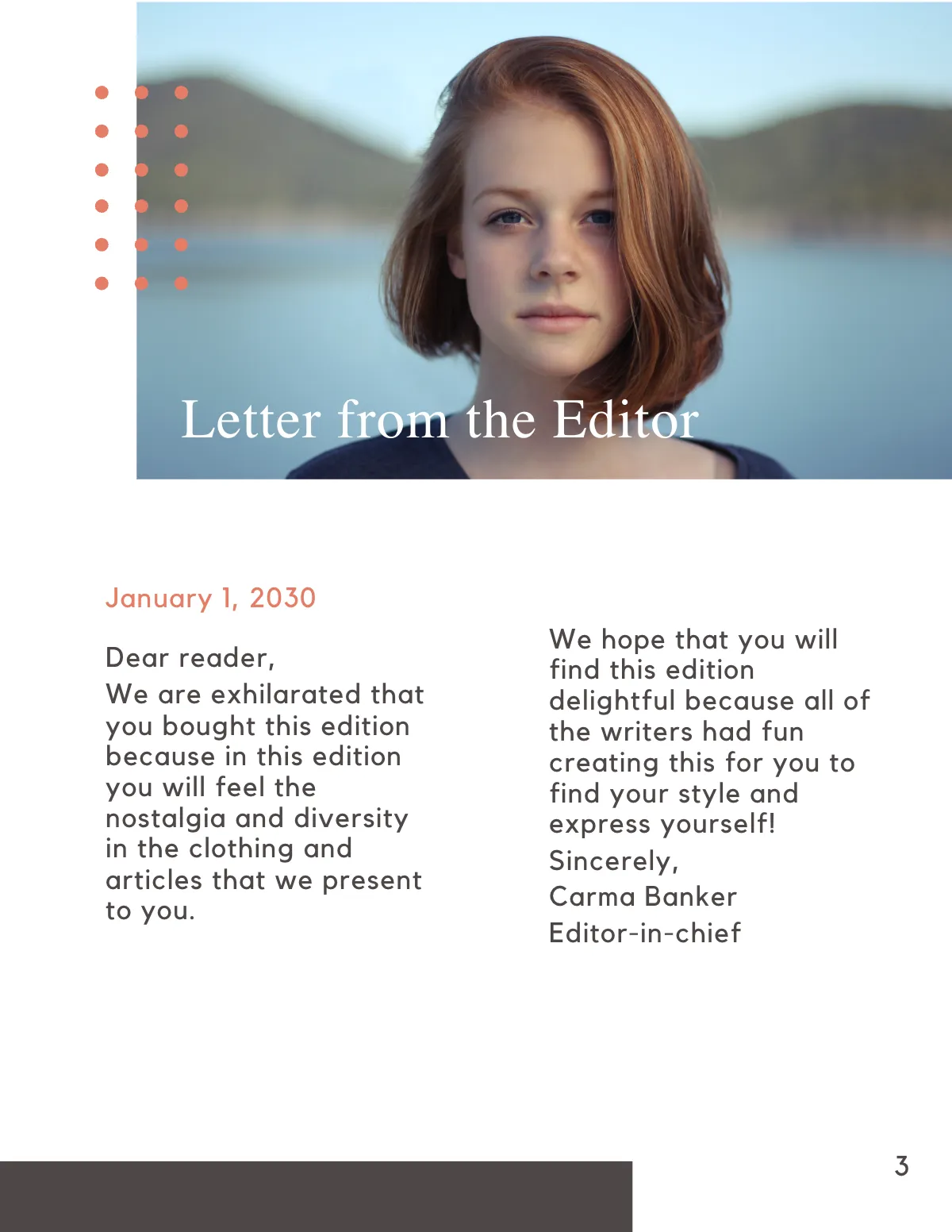 Free Creative Clothing Catalog Template to Edit Online