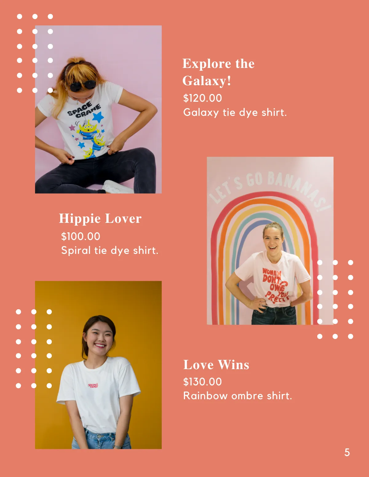 Free Creative Clothing Catalog Template to Edit Online