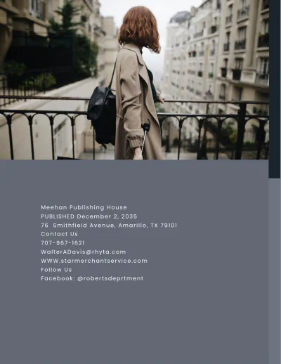 Free Simple Clothing Catalog Template to Edit Online