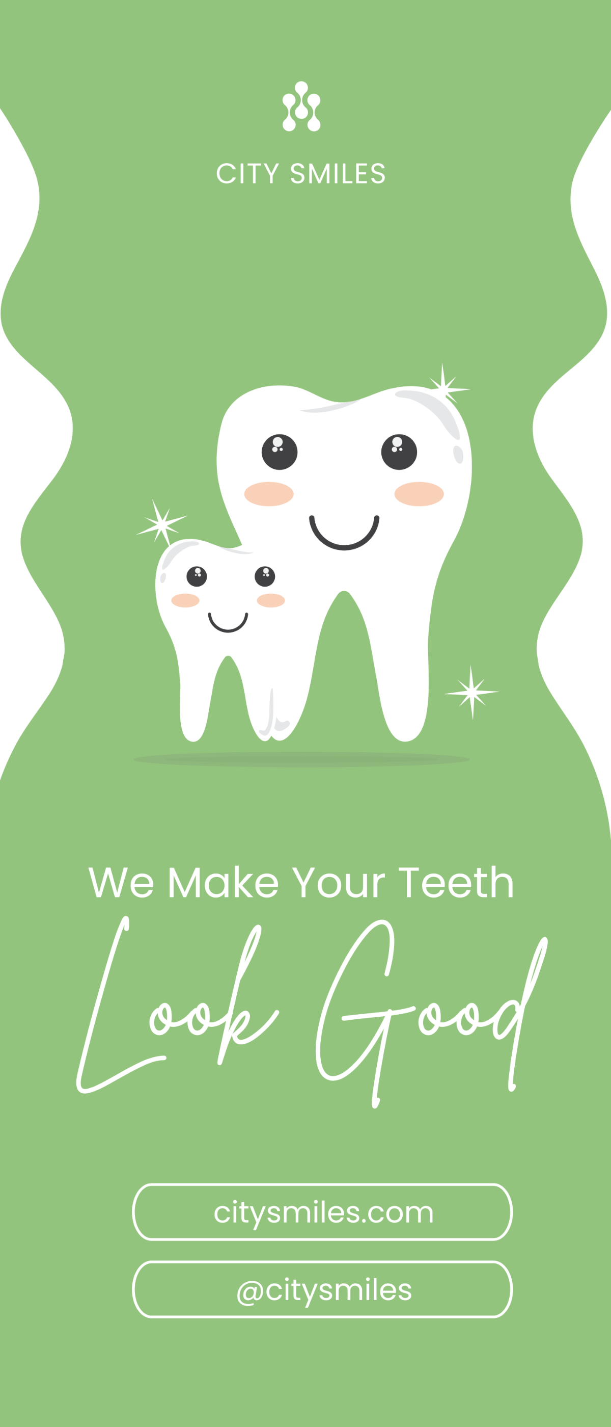 Free Dental Roll Up Banner Template