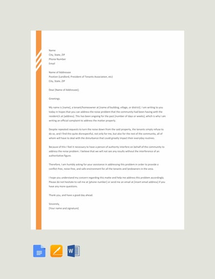 Free Complaint Letter Against Manager Template: Download 700+ Letters ...