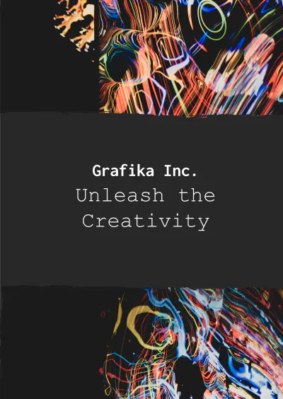 Free Graphic Design Digital Flip Book Template to Edit Online