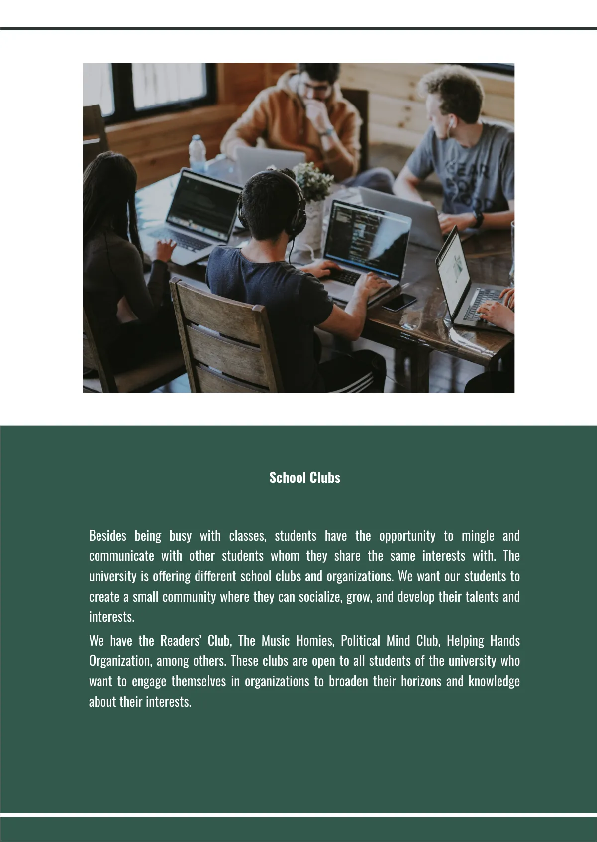 Free University Flip Book Template to Edit Online