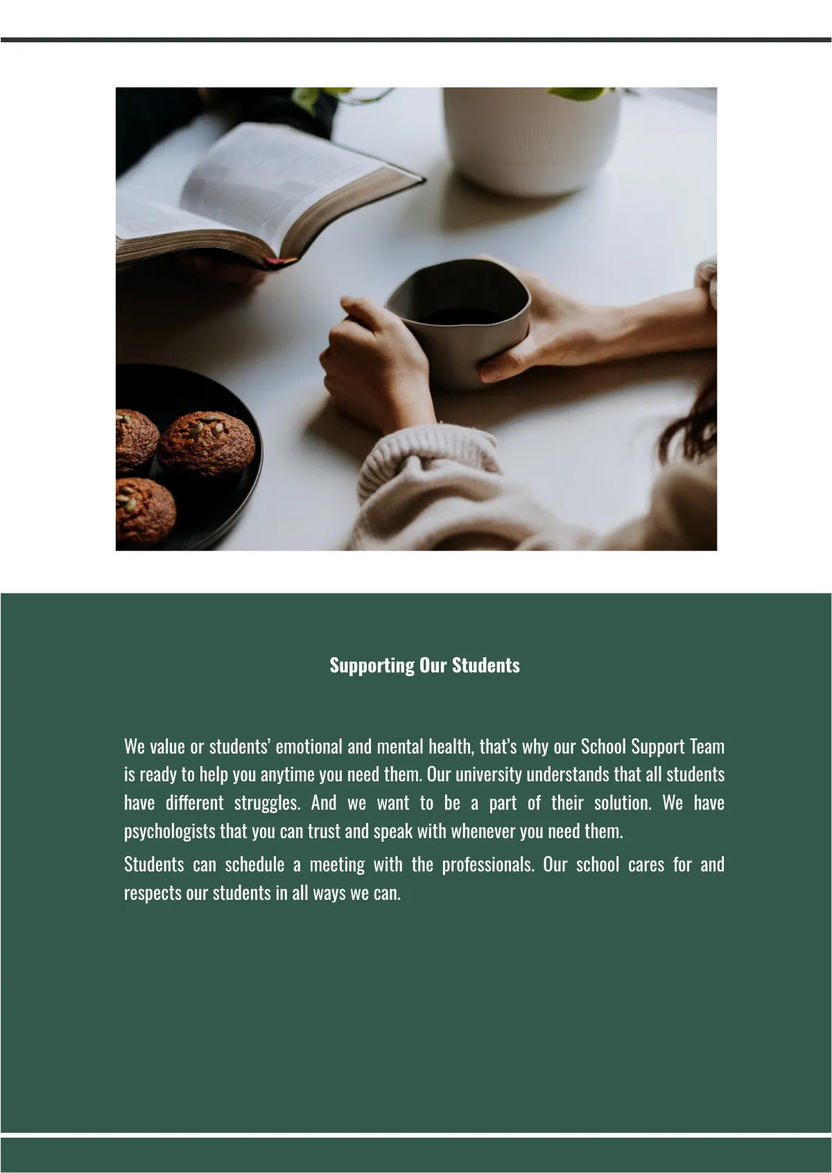 Free University Flip Book Template to Edit Online