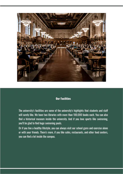 Free University Flip Book Template to Edit Online