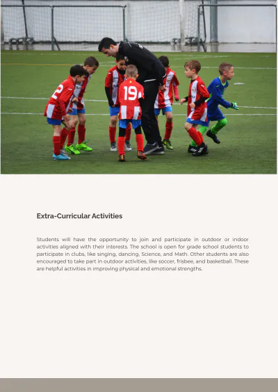 Free School Flipbook Template to Edit Online