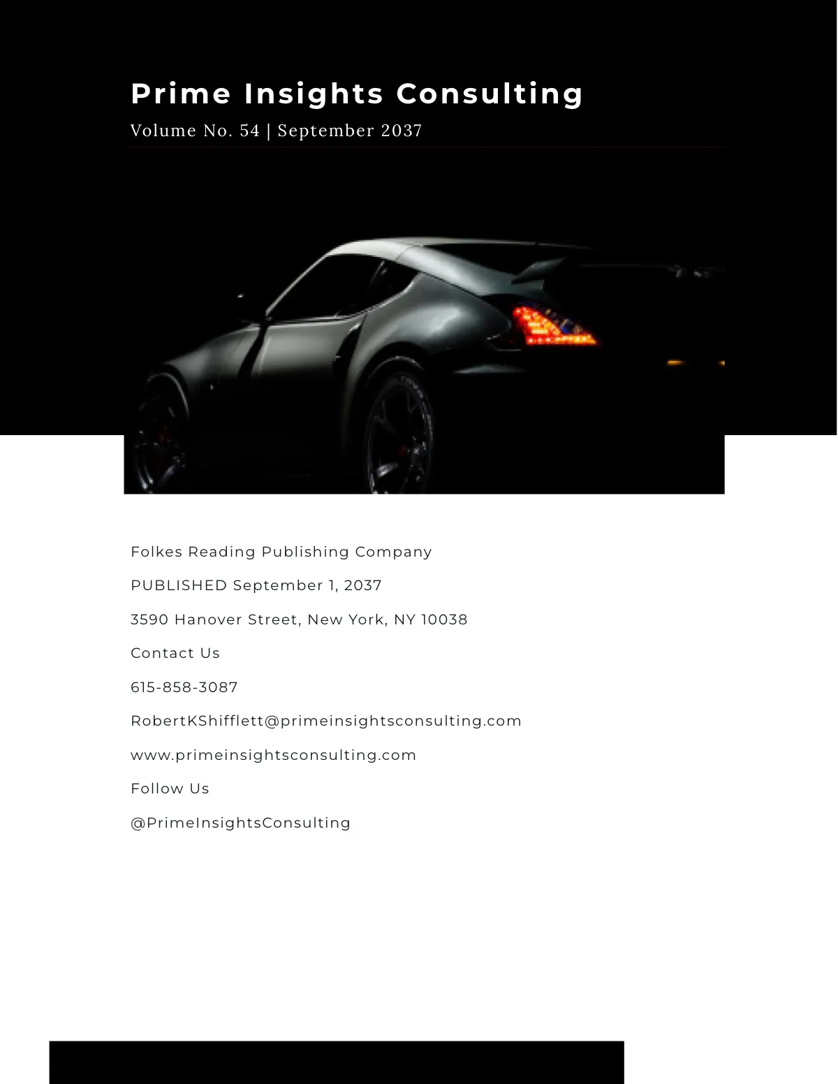 Free Automobiles Auction Catalog Template to Edit Online