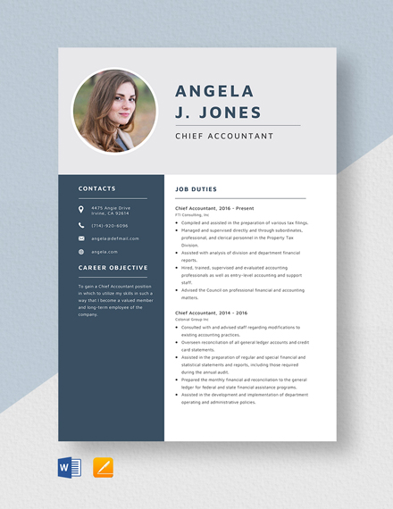 Accountant Letterhead Template [Free JPG] - Google Docs, Word ...