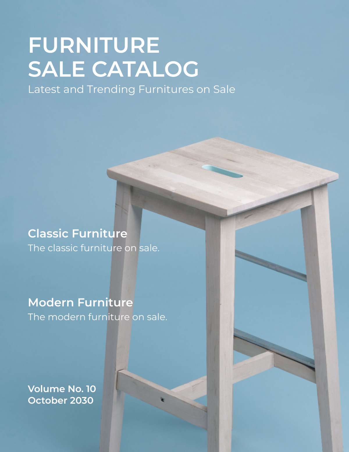 Furniture Sales Catalog Template