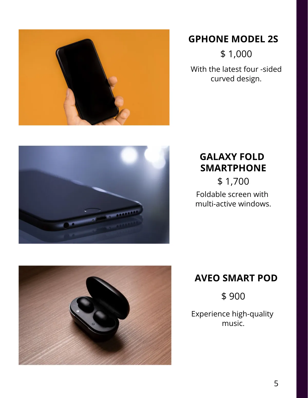 Free Modern Sale Catalog Template to Edit Online