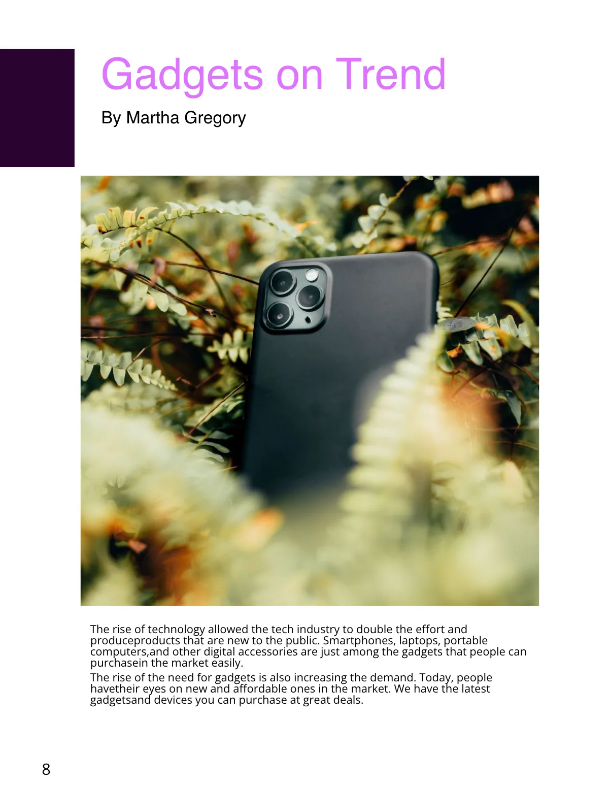 Free Modern Sale Catalog Template to Edit Online