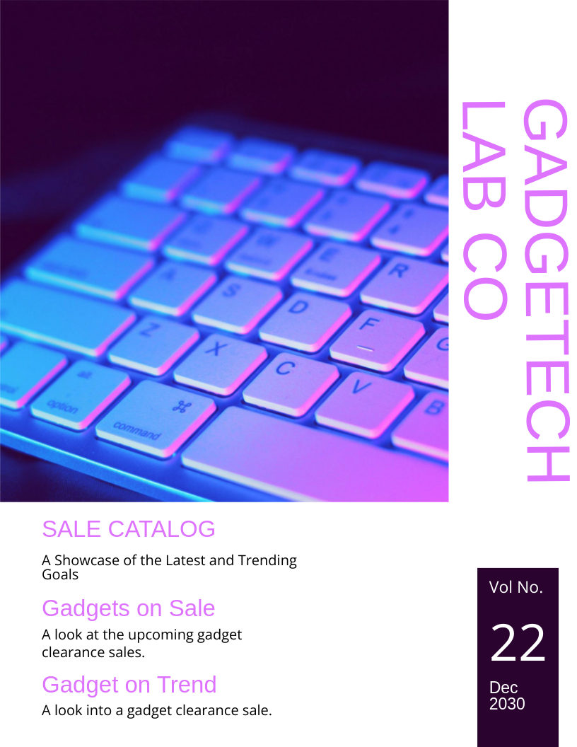 Modern Sale Catalog