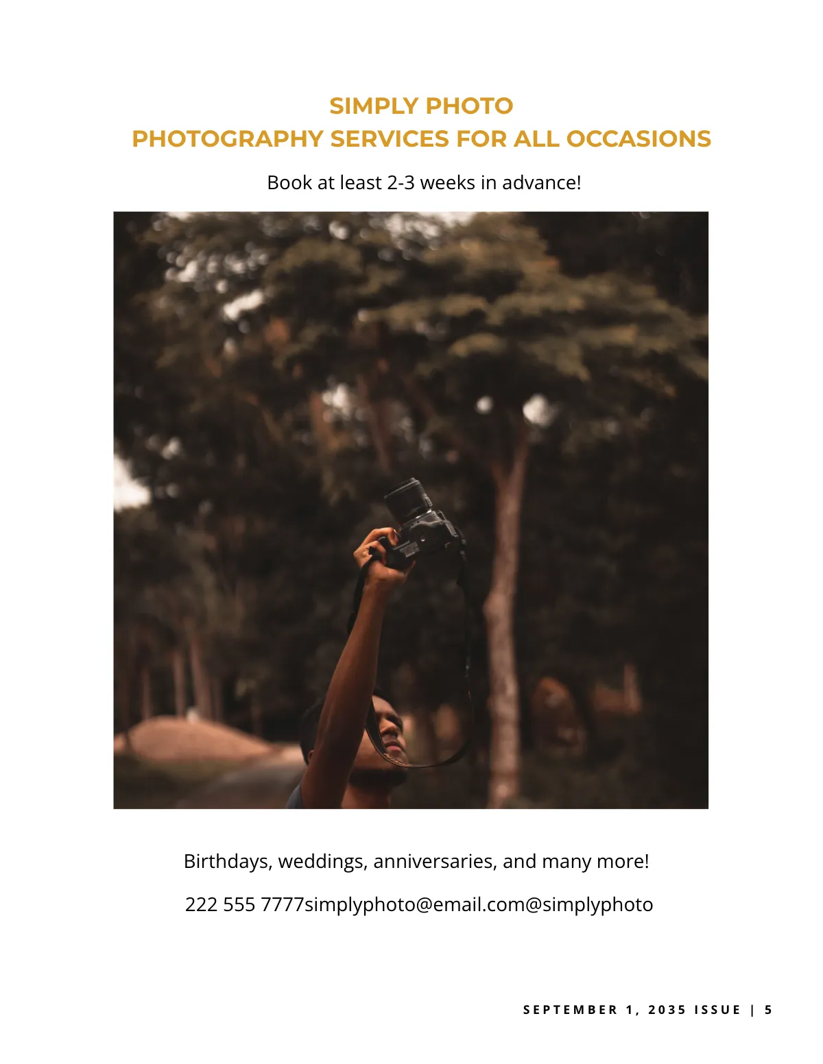 Free Food Recipe Catalog Template to Edit Online