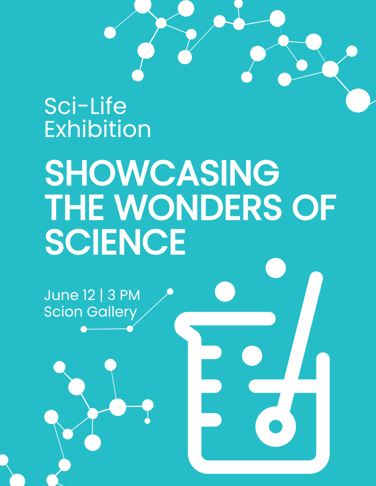 Free Science Exhibition Flyer Template