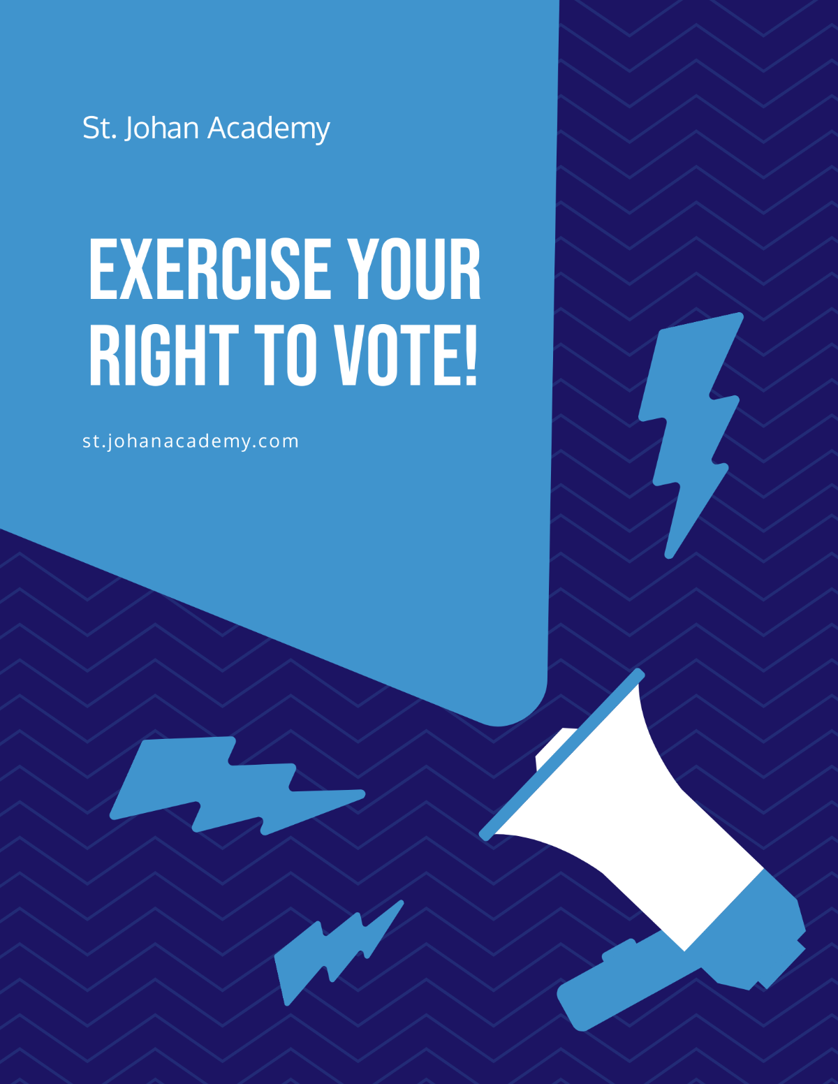 School Election Campaign Flyer Template - Edit Online & Download