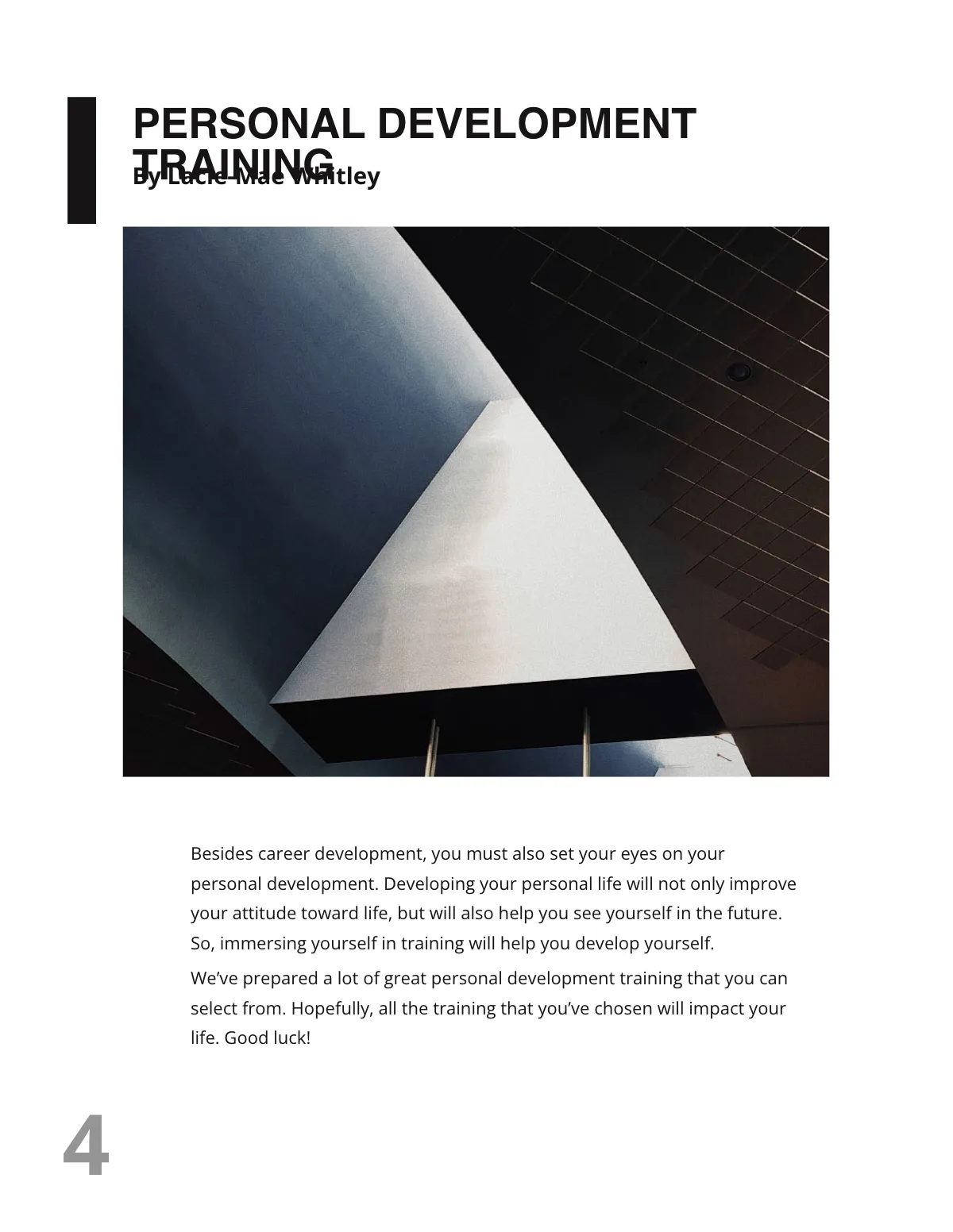 Free Simple Training Catalog Template to Edit Online