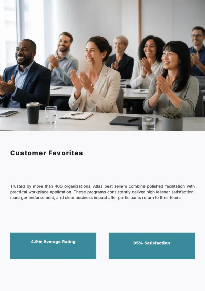 Free Simple Training Catalog Template to Edit Online
