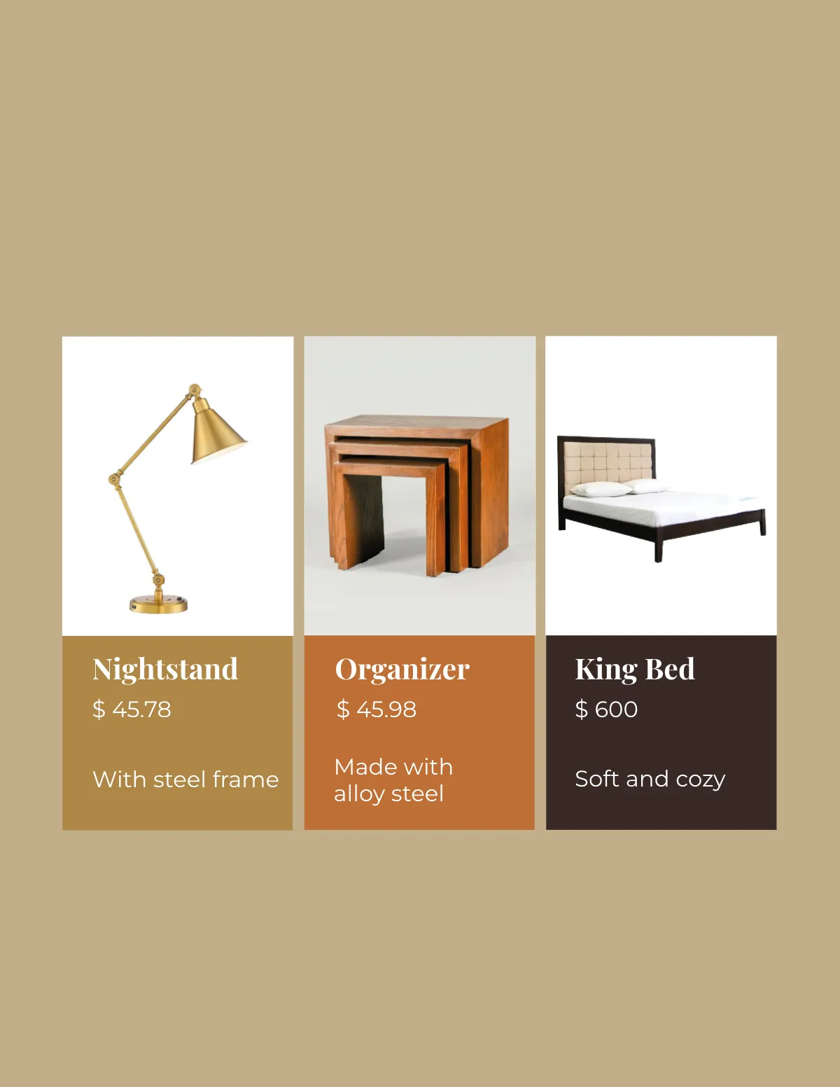 Free Simple Interior Catalogue Template to Edit Online