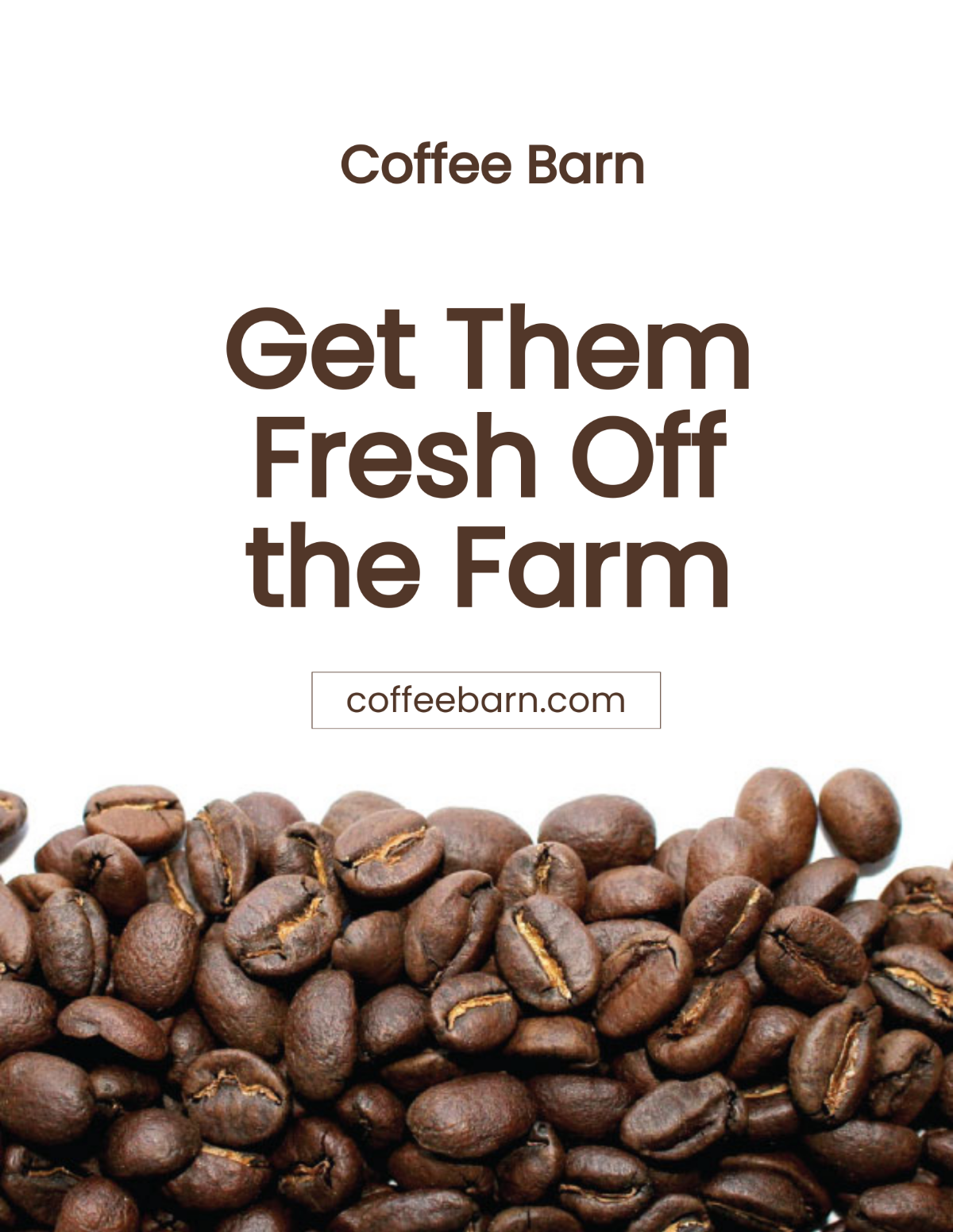 Coffee Bar Flyer Template