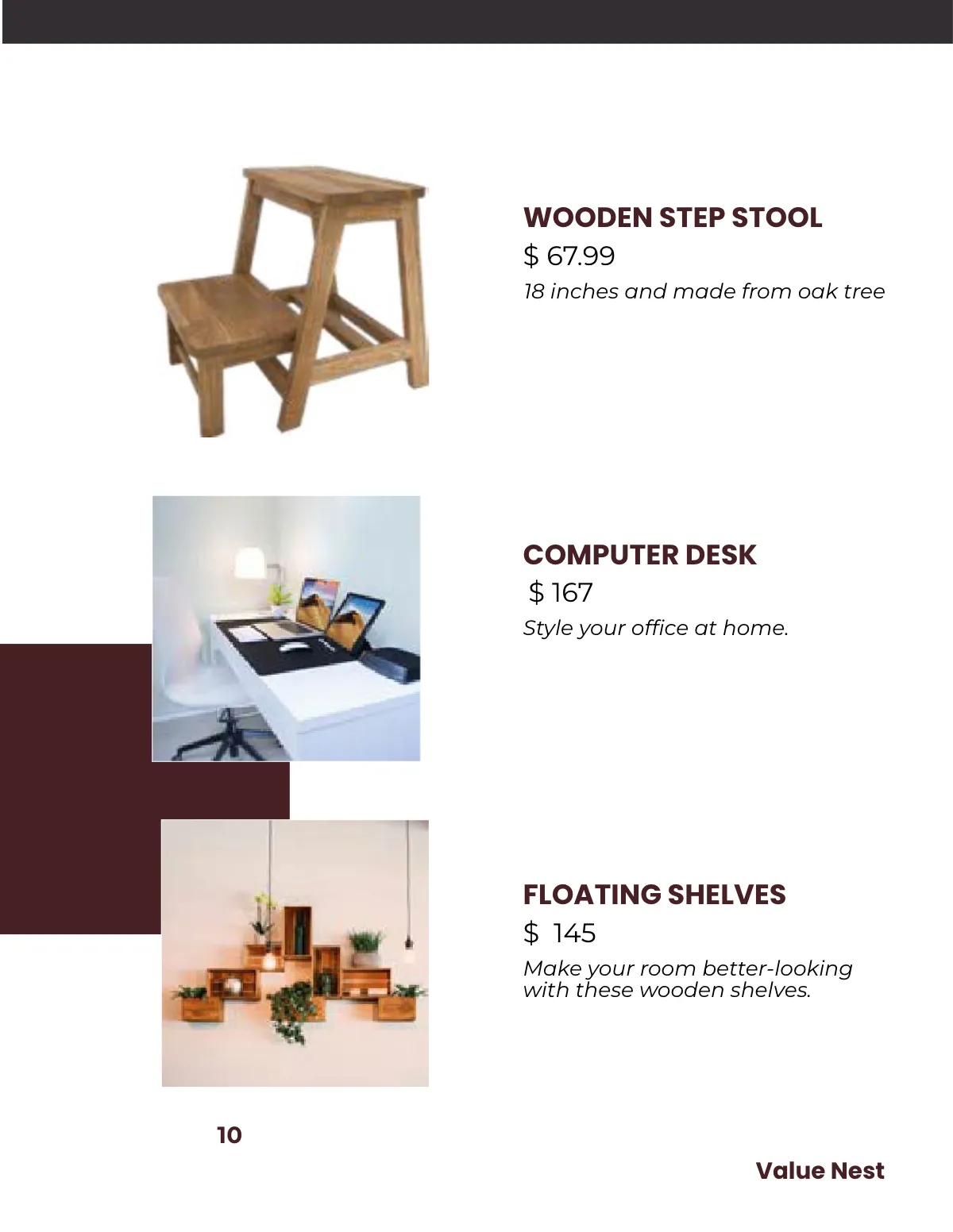 Free Square Interior Catalogue Template to Edit Online