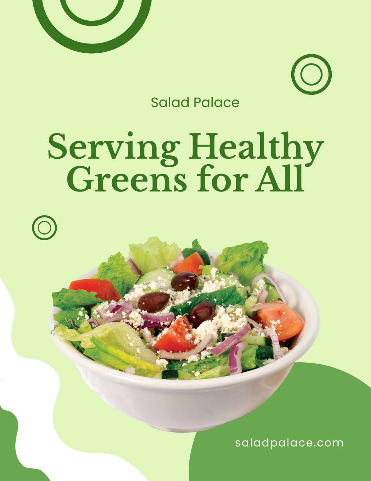 Salad Bar Flyer