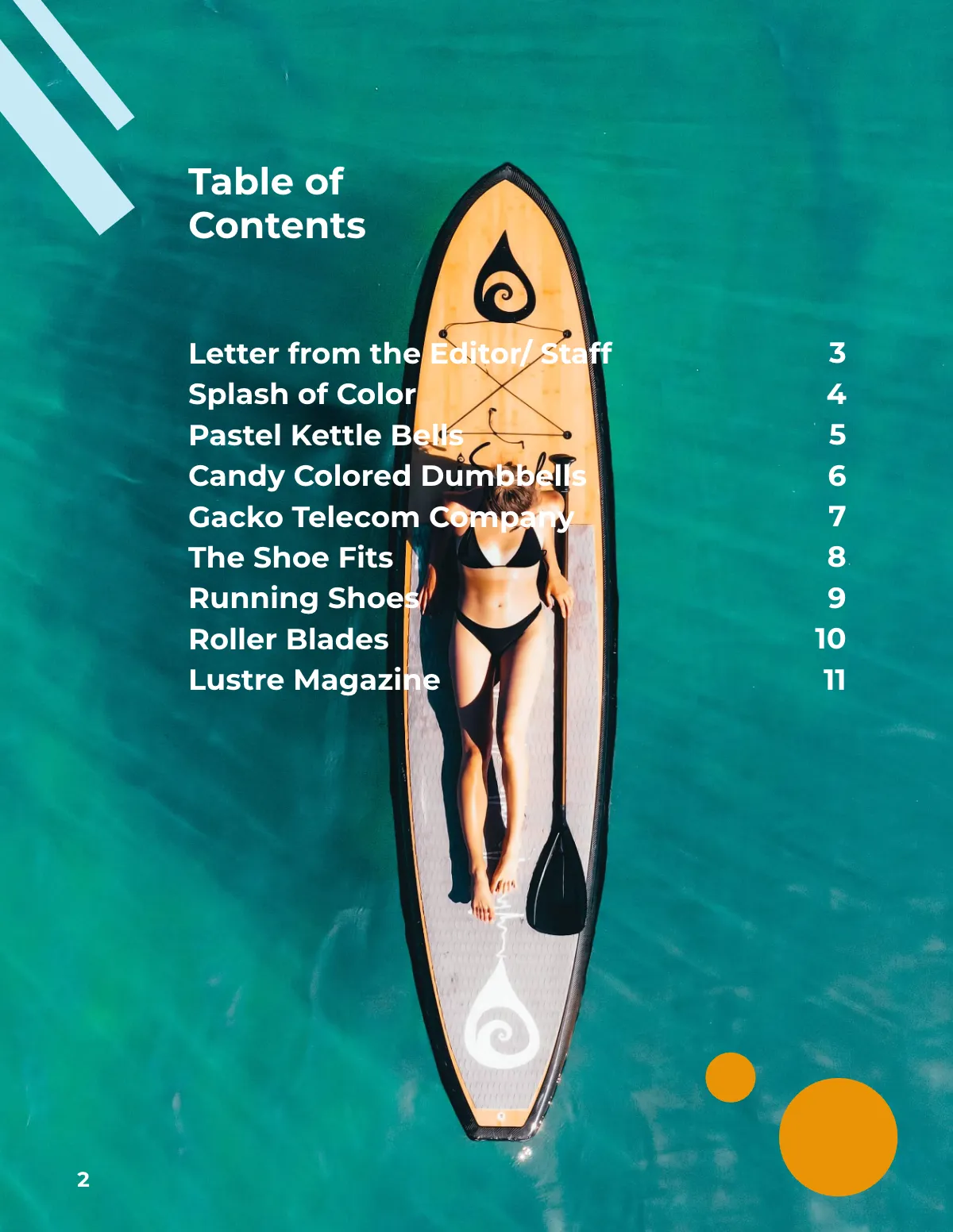 Free Creative Sports Catalog Template to Edit Online