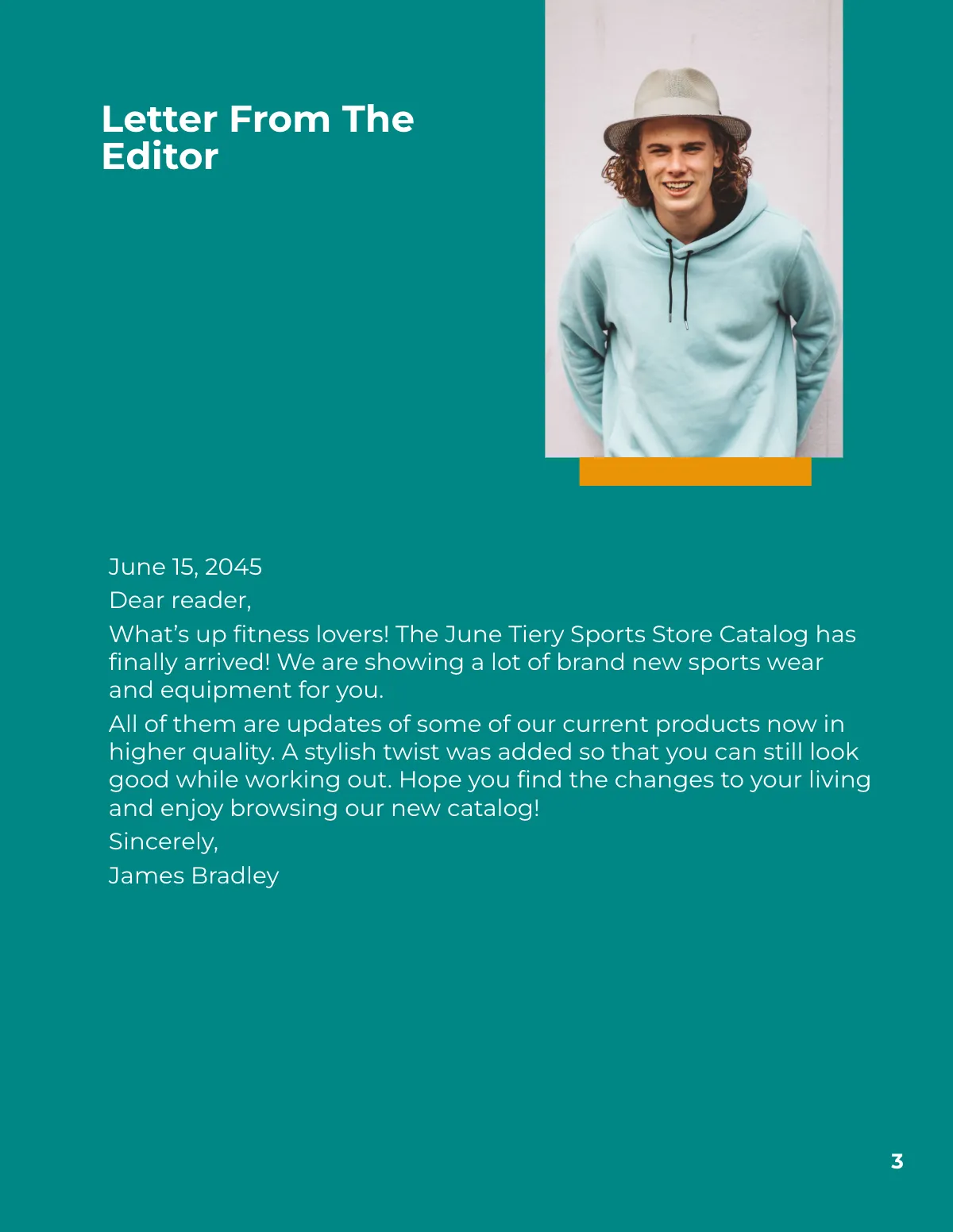 Free Creative Sports Catalog Template to Edit Online
