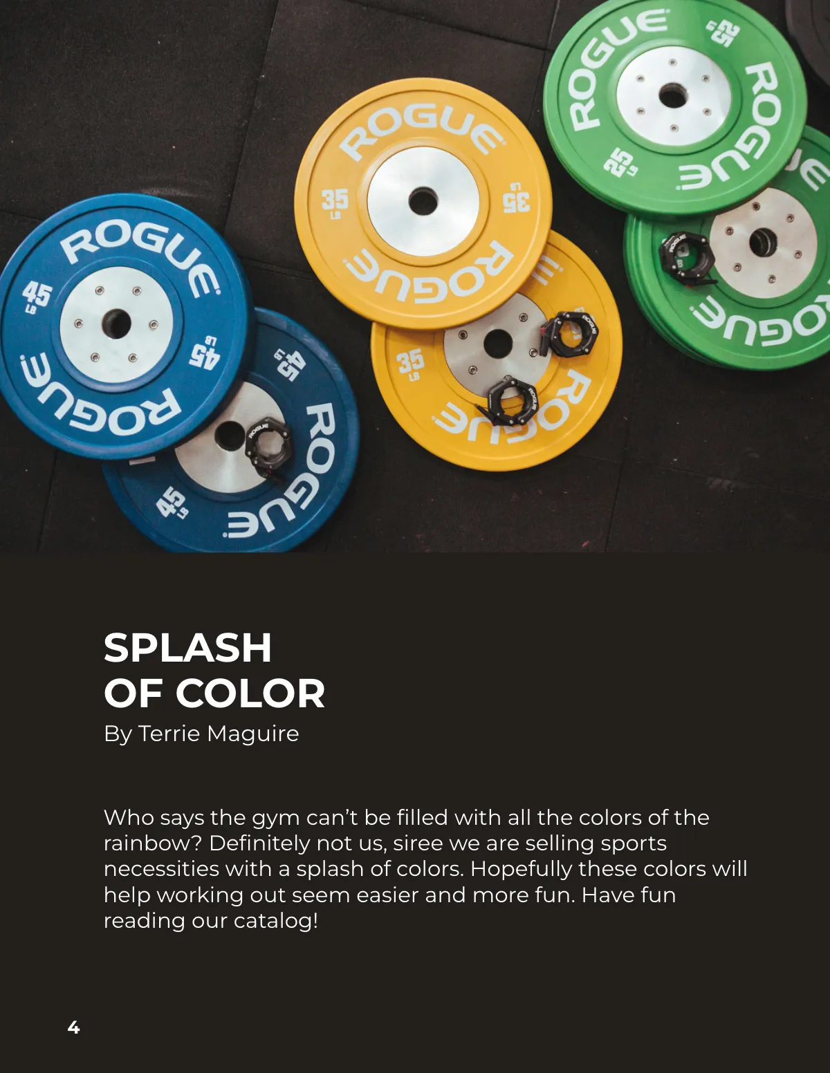 Free Creative Sports Catalog Template to Edit Online