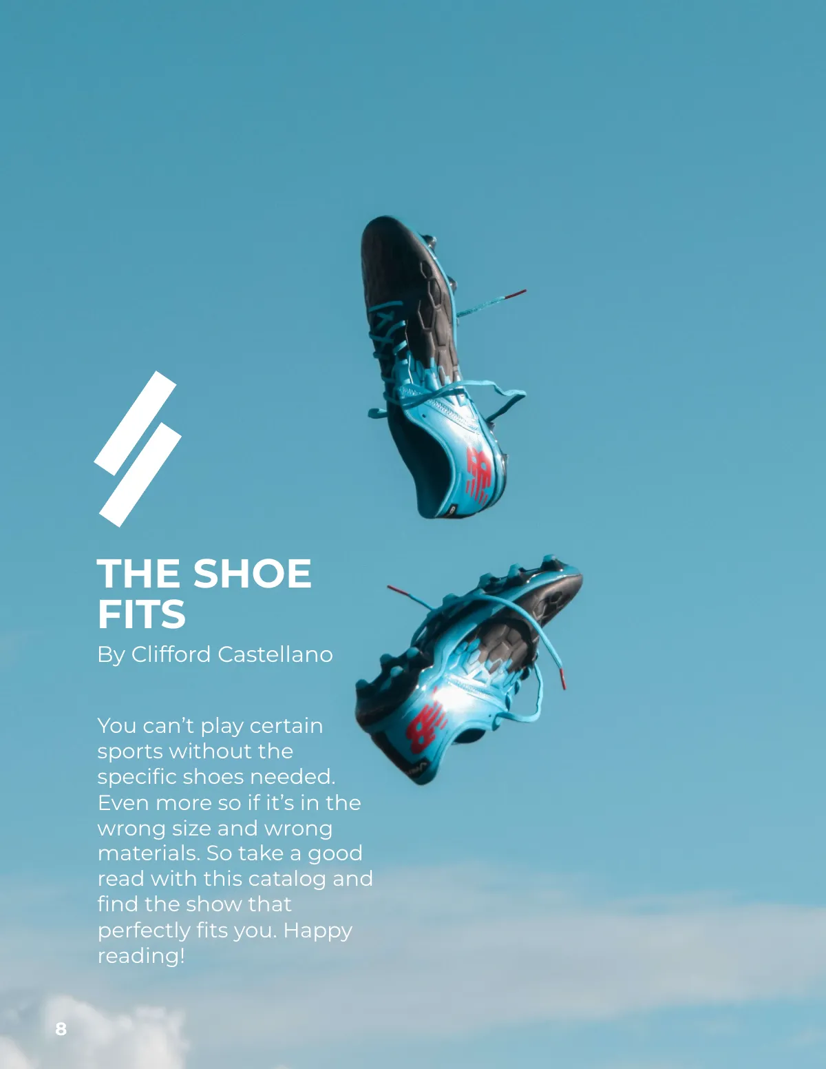 Free Creative Sports Catalog Template to Edit Online