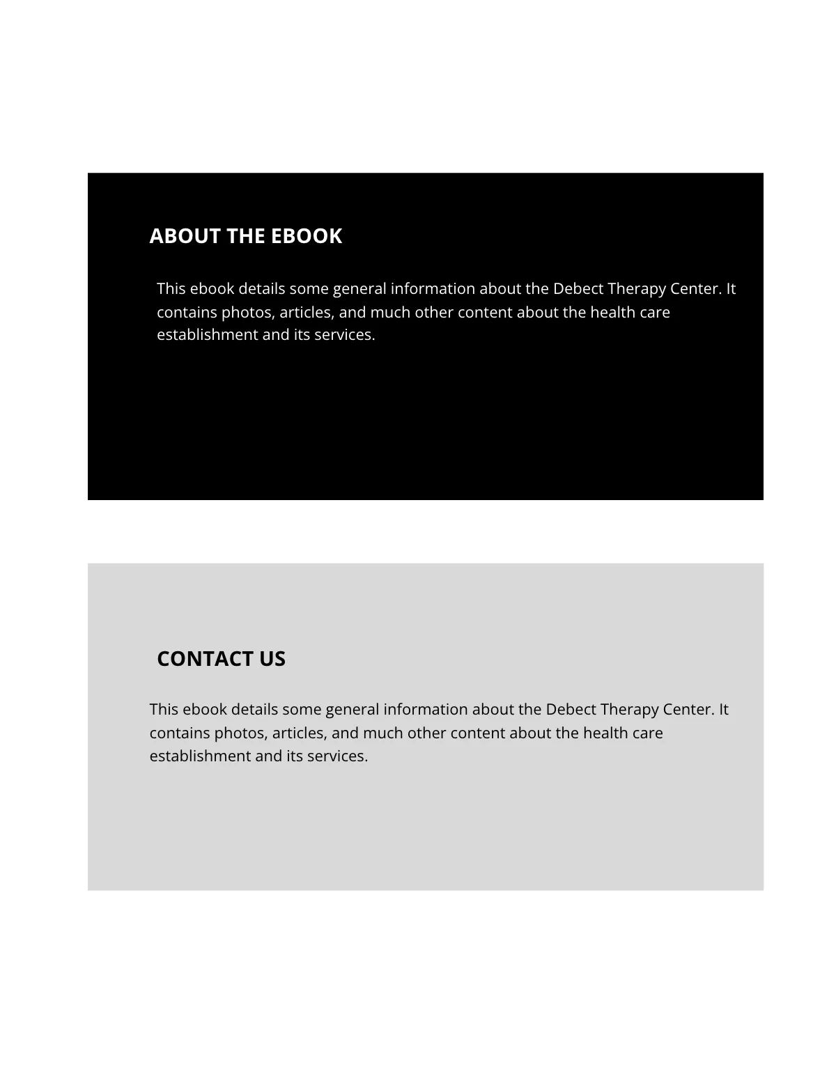 Free Healthcare eBook Template to Edit Online