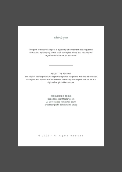 Free Nonprofit eBook Template to Edit Online