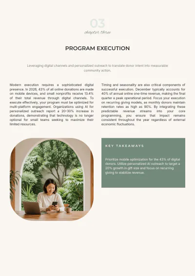 Free Nonprofit eBook Template to Edit Online