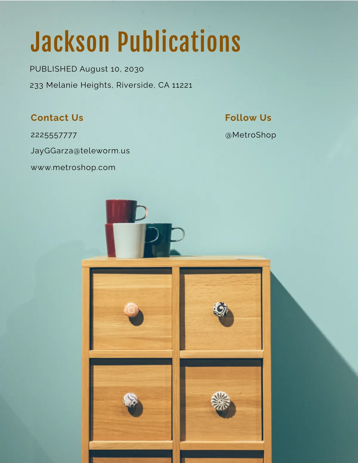 Free Interior Product Catalogue Template to Edit Online