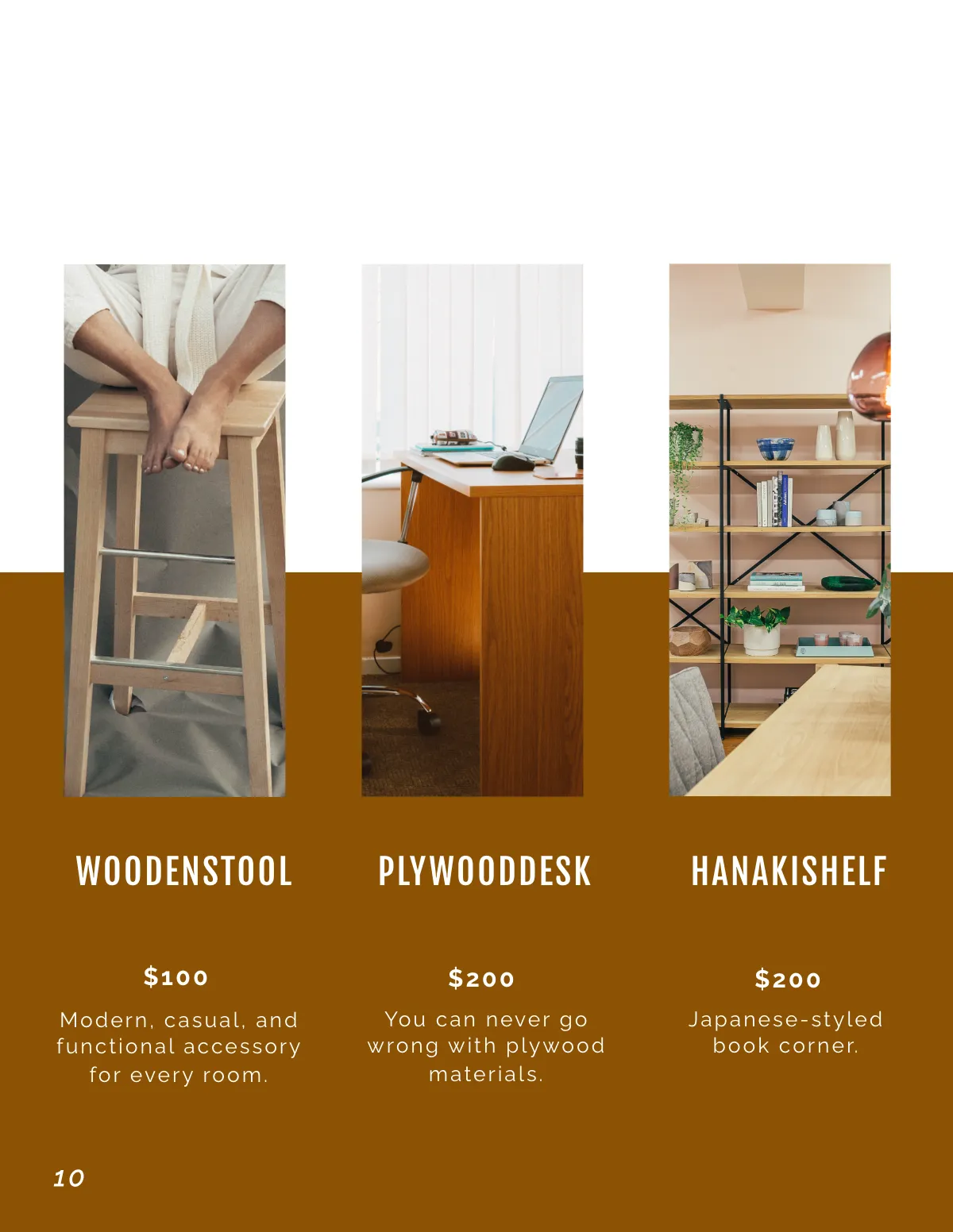 Free Interior Product Catalogue Template to Edit Online