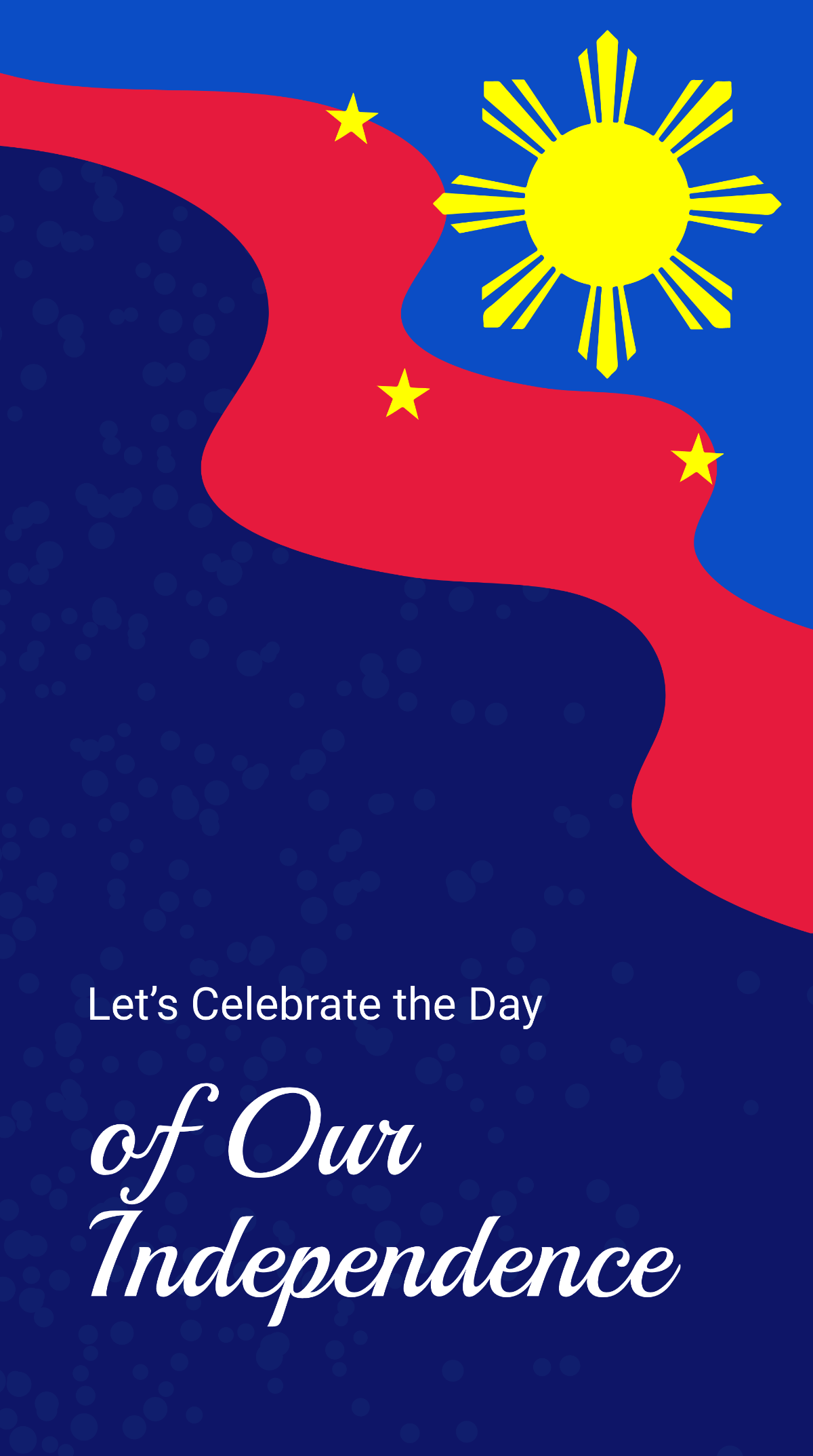 Philippines Independence Day Celebration Instagram Story Template