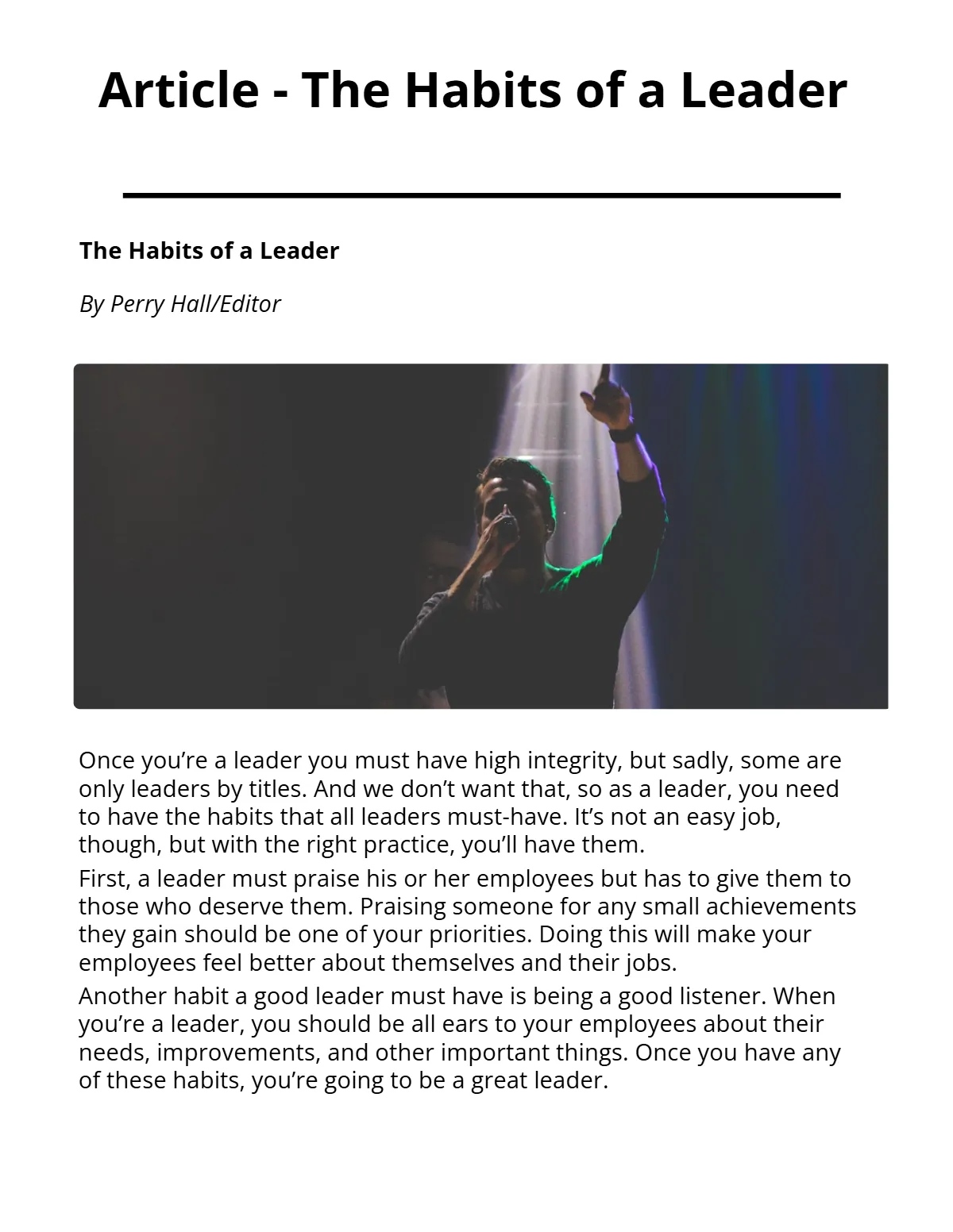 Free Business eBook Template to Edit Online