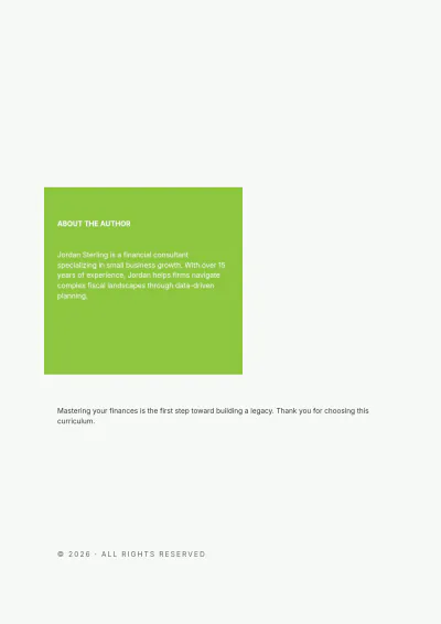 Free Business eBook Template to Edit Online