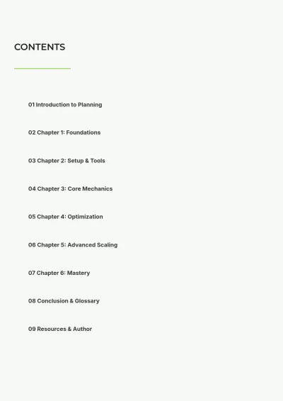 Free Business eBook Template to Edit Online