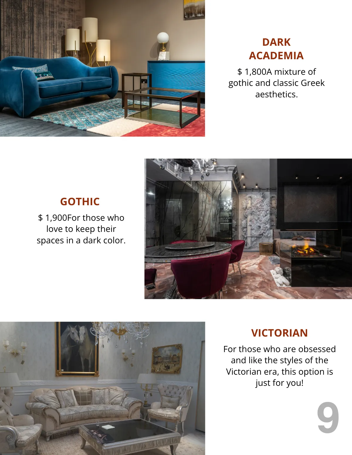 Free Elegant Interior Catalog Template to Edit Online