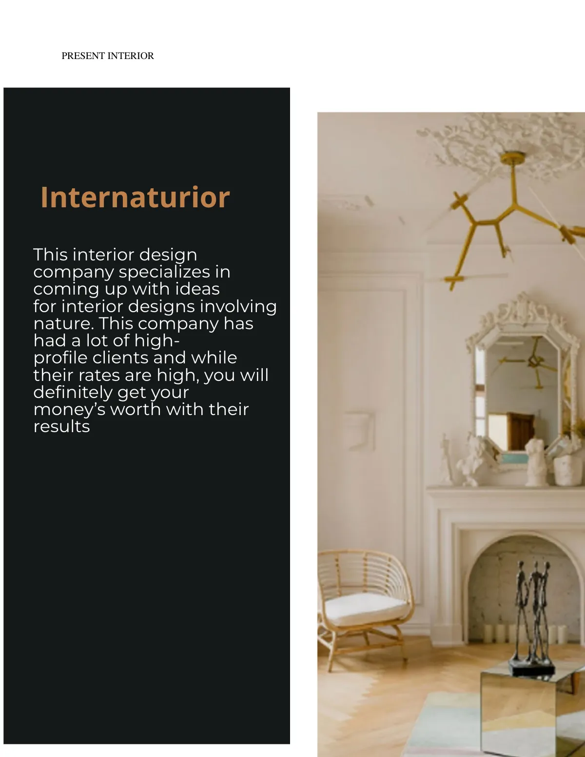 Free Modern Interior Design Catalog Template to Edit Online