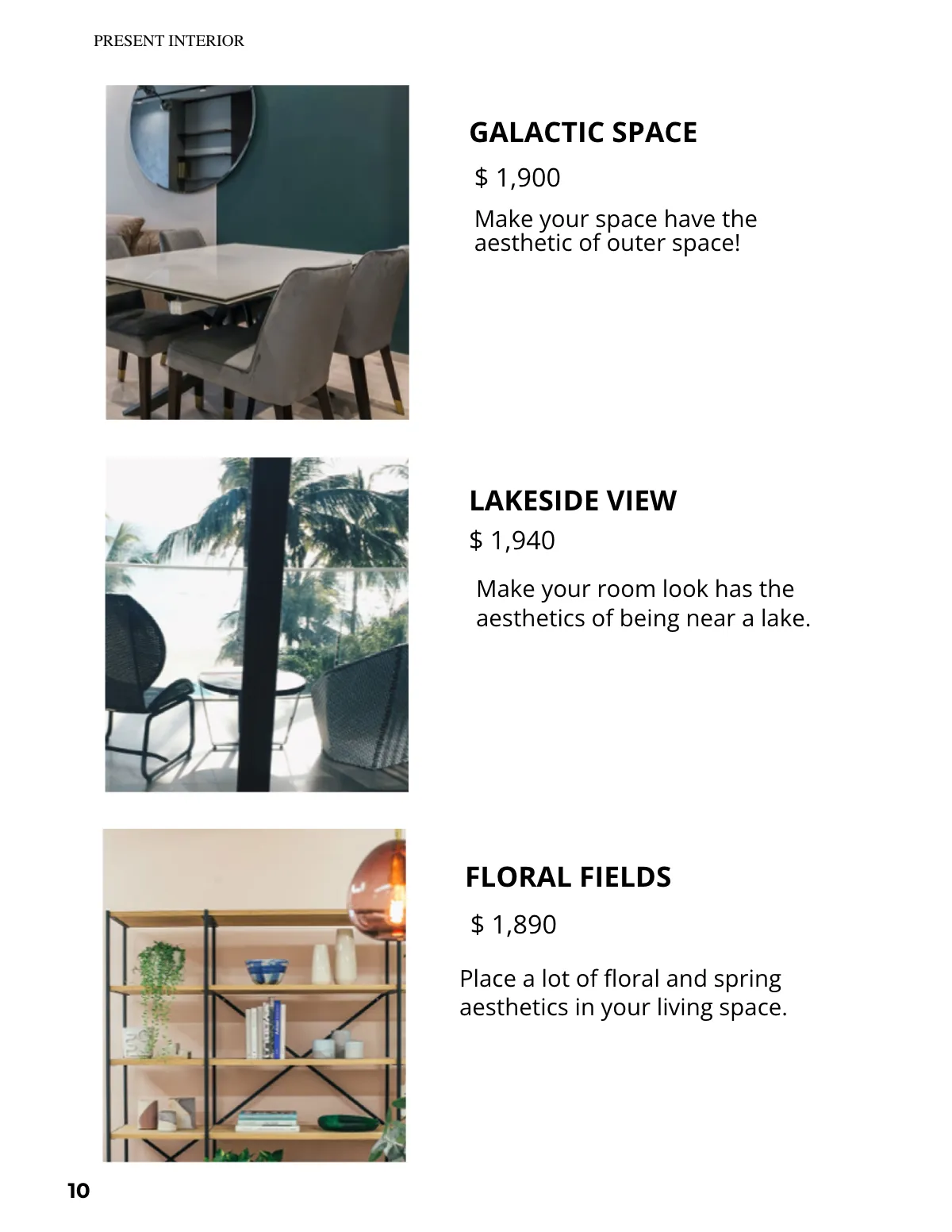 Free Modern Interior Design Catalog Template to Edit Online
