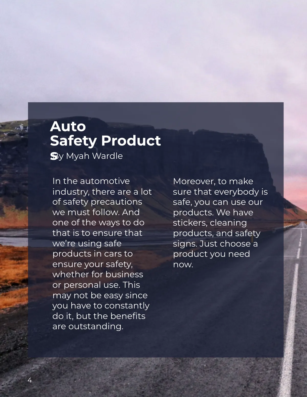 Free Auto Dealer Catalog Template to Edit Online