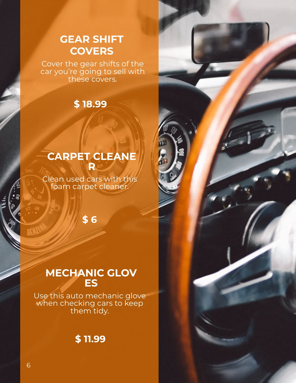 Free Auto Dealer Catalog Template to Edit Online